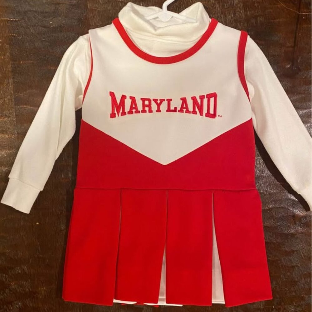 University of Maryland child cheer/costume size 3